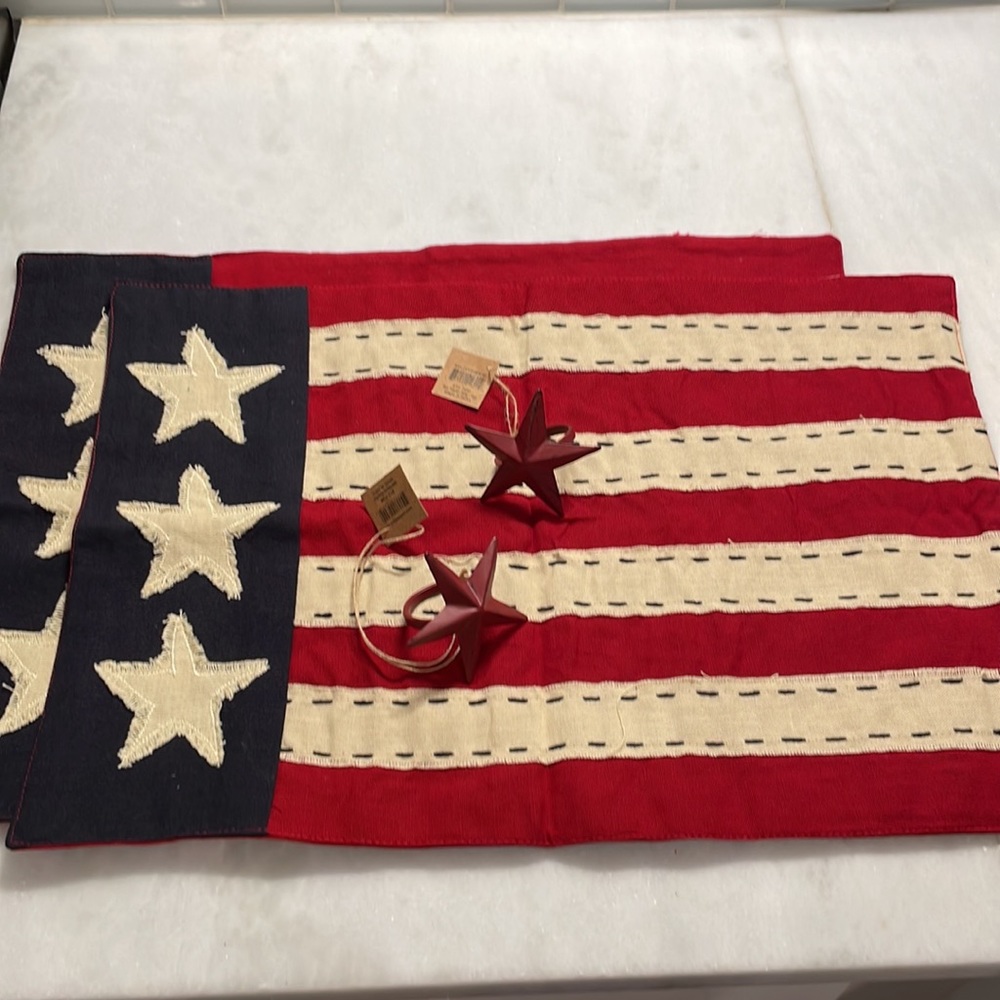 Stars & Stripes placemats set